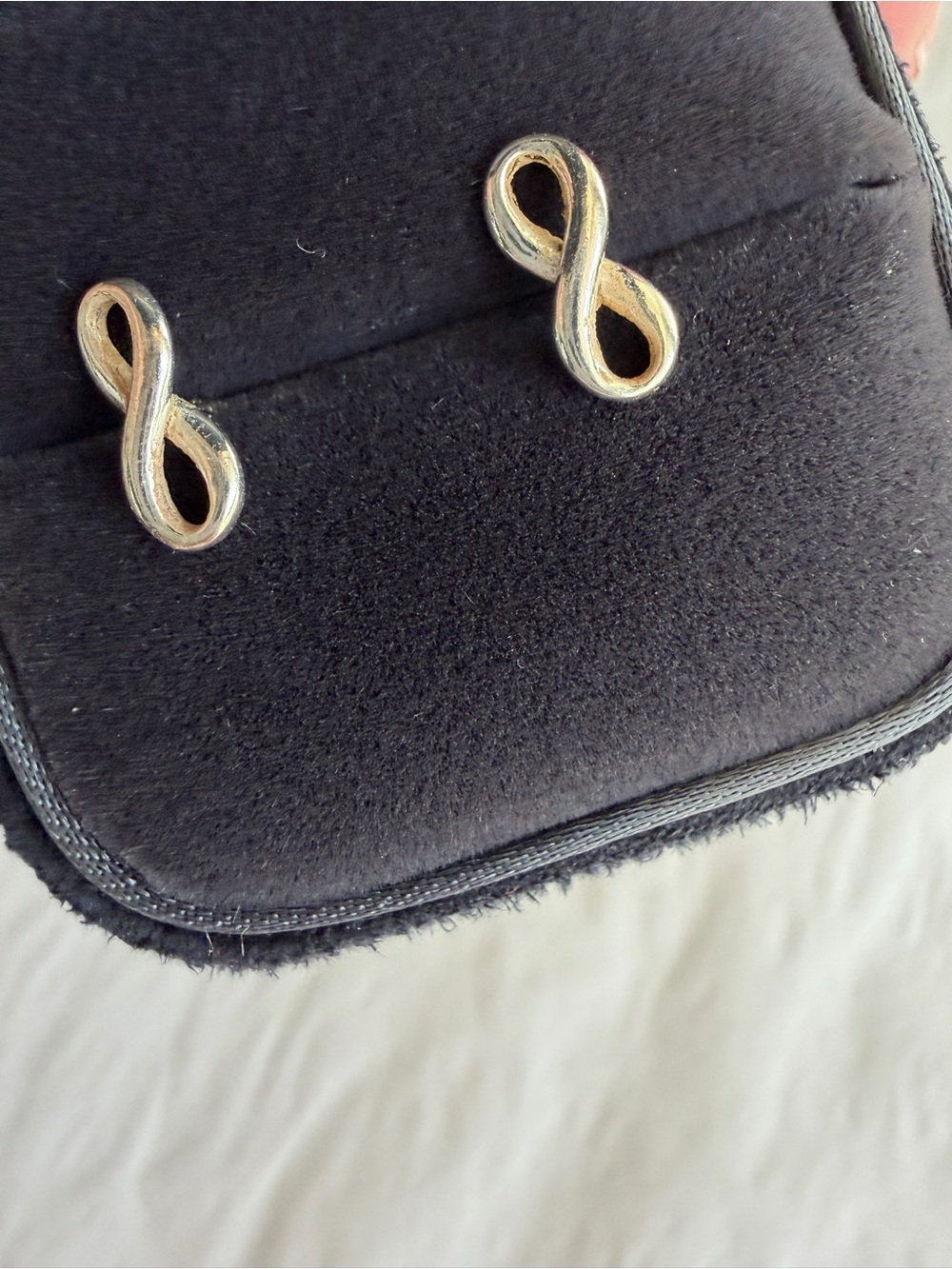 Mini Tiffany Infinity Sterling earrings